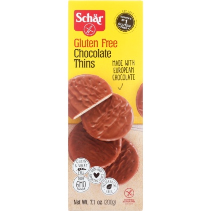 SCHAR: Cookie Chocolate Thins, 7.1 oz