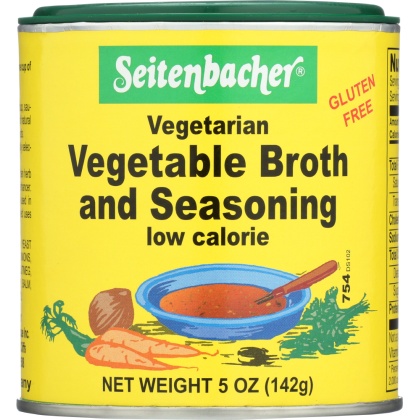 SEITENBACHER: Mix Vegetarian Vegetable Broth and Seasoning, 5 oz