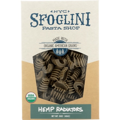 SFOGLINI: Organic Hemp Radiators Pasta, 16 oz