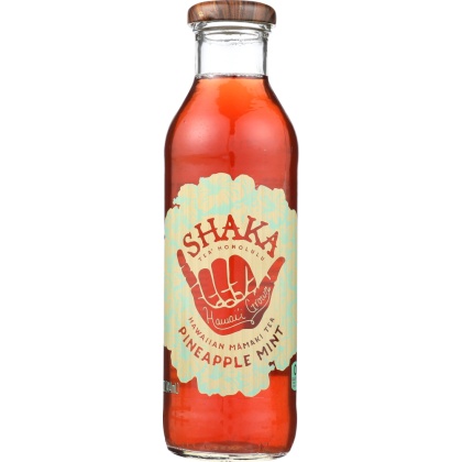 SHAKA TEA: Tea Pineapple Mint, 14 fl oz