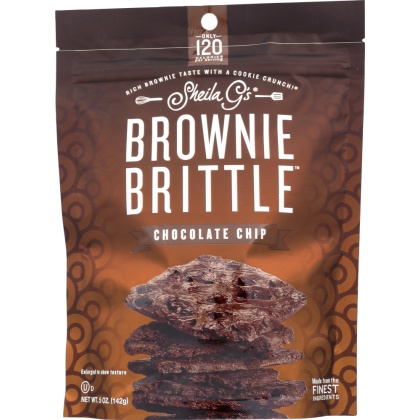 SHEILA G\'S: Brownie Brittle Chocolate Chip, 5 oz