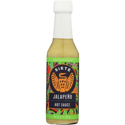 SIETE: Jalapeno Hot Sauce, 5 oz