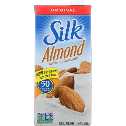 Silk PureAlmond Unsweetened Vanilla Almondmilk, 32 oz