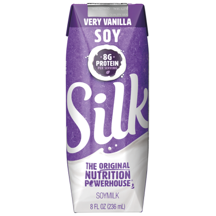 SILK: Very Vanilla Soymilk, 8 oz