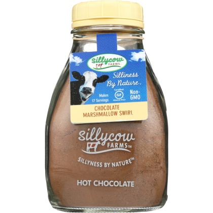 SILLYCOW: Hot Chocolate Mix Marshmallow, 16.9 oz