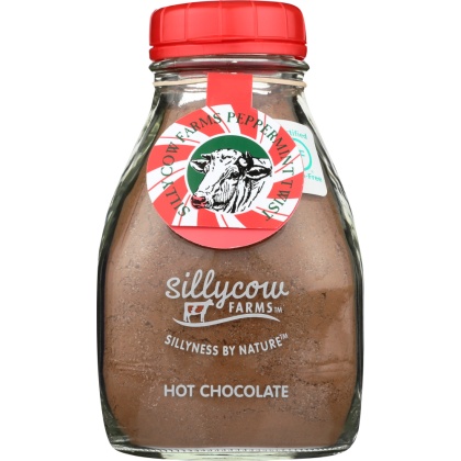 SILLYCOW: Hot Cocoa Peppermint Swirl, 16.9 oz