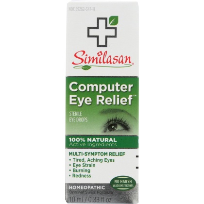 SIMILASAN: Computer Eye Relief Sterile Eye Drops, .33 oz