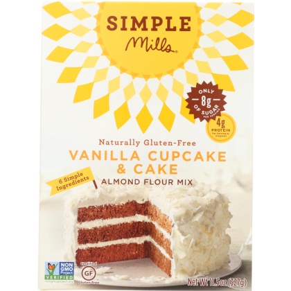 SIMPLE MILLS: MIX CAKE VANILLA (11.540 OZ)