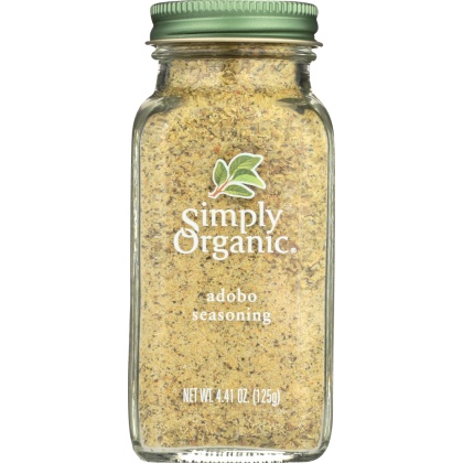 SIMPLY ORGANIC: Adobo Seasoning, 4.41 oz