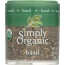 SIMPLY ORGANIC: Basil Leaf Sweet Cut & Sifted, .18 oz