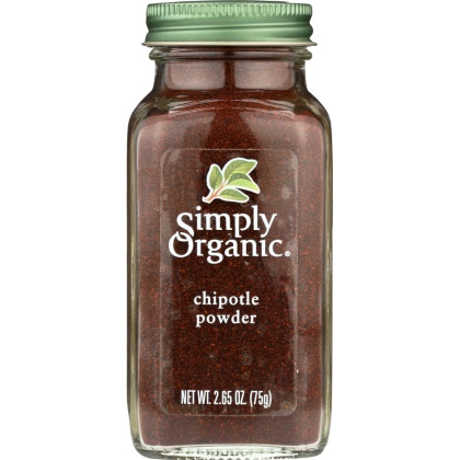 SIMPLY ORGANIC: Chipotle Powder, 2.65 oz