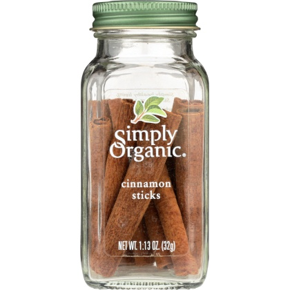 SIMPLY ORGANIC: Cinnamon Stix Whole Bottle, 1.13 oz