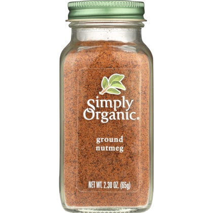 SIMPLY ORGANIC: Ground Nutmeg, 2.30 oz