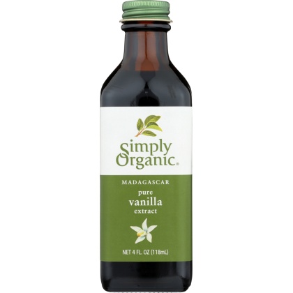 SIMPLY ORGANIC: Madagascar Pure Vanilla Extract, 4 Oz