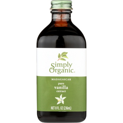 SIMPLY ORGANIC: Madagascar Pure Vanilla Extract, 8 oz