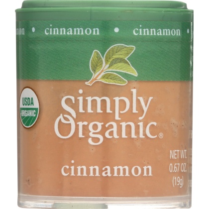 SIMPLY ORGANIC: Mini Cinnamon Powder, 0.67 oz