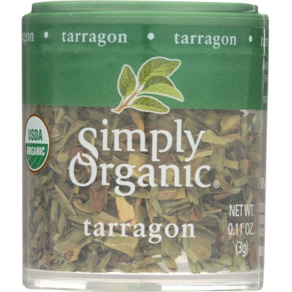 SIMPLY ORGANIC: Mini Tarragon Leaf, .11 oz