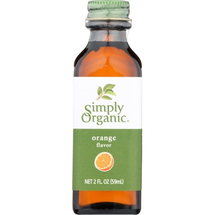 SIMPLY ORGANIC: Orange Flavor, 2 oz