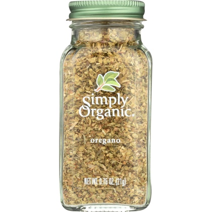 SIMPLY ORGANIC: Oregano, .75 Oz