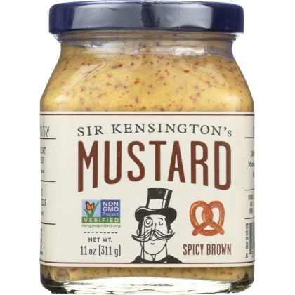 SIR KENSINGTON\'S: Mustard Spicy Brown, 11 oz