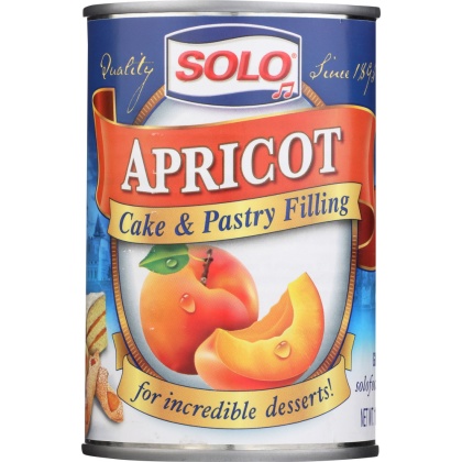 SOLO: Apricot Cake & Pastry Filling, 12 oz