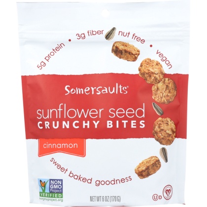 SOMERSAULT SNACK: Snack Cinnamon Crunch, 6 oz