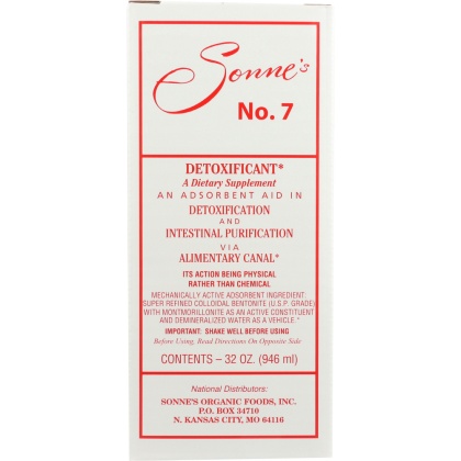 SONNE\'S: Detoxificant No. 7, 32 Oz