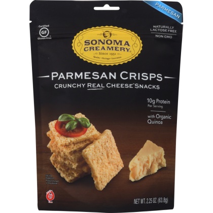 SONOMA CREAMERY: Parmesan Crisps, 2.25 oz