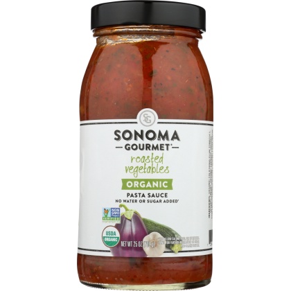 SONOMA GOURMET: Sauce Pasta Roasted Veggies, 25 oz