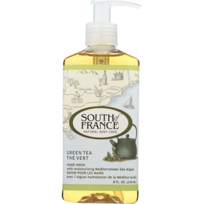 SOUTH OF FRANCE: Hand Wash Green Tea, 8 oz