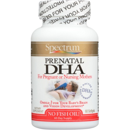 SPECTRUM ESSENTIALS: Prenatal DHA, 60 Softgels