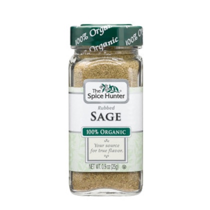 SPICE HUNTER: Sage Organic, .9 oz