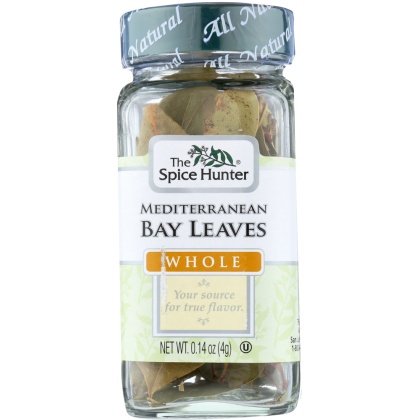 SPICE HUNTER: Whole Mediterranean Bay Leaves, 0.14 oz