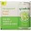 SPINDRIFT: Lime Sparkling Water 8 Pack, 96 fo