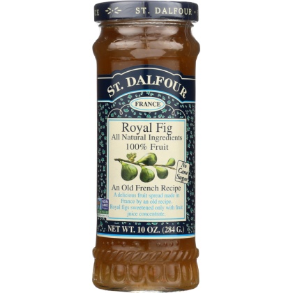 ST DALFOUR: All Natural Fruit Spread Royal Fig, 10 oz