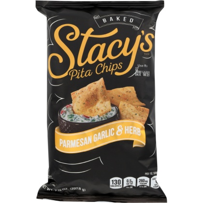 STACY\'S: Parmesan Garlic & Herb Pita Chips, 7.33 oz