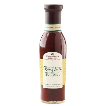 STONEWALL KITCHEN: Baby Back Rib Sauce, 11 fo