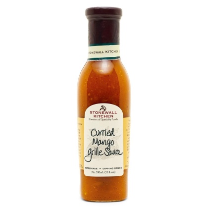 STONEWALL KITCHEN: Curried Mango Grille Sauce, 11 oz