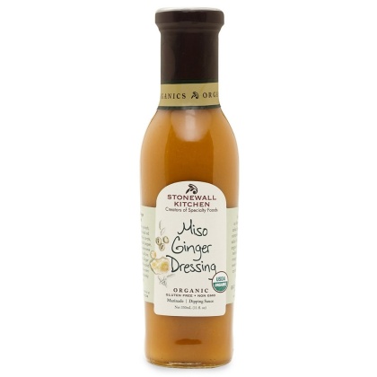 STONEWALL KITCHEN: Organic Miso Ginger Dressing, 11 fo