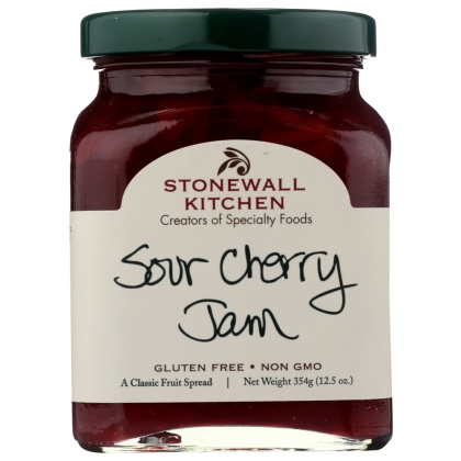 STONEWALL KITCHEN: Sour Cherry Jam, 12.50 oz