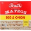 STREITS: Egg & Onion Matzo, 11 oz