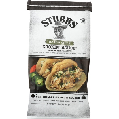 STUBBS: Sauce Hatch Chile, 12 oz