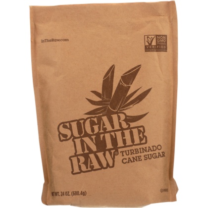 SUGAR IN THE RAW: Natural Cane Turbinado Sugar, 24 oz