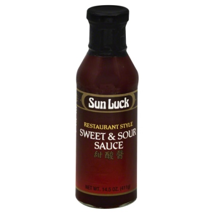 SUN LUCK: Sweet & Sour Restaurant Sauce, 14.5 oz