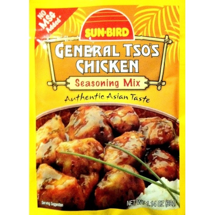 SUNBIRD: General Tso\'s Chicken Seasoning Mix, 1.14 oz