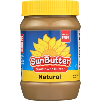 SUNBUTTER: Natural Sunflower Seed Spread, 16 oz