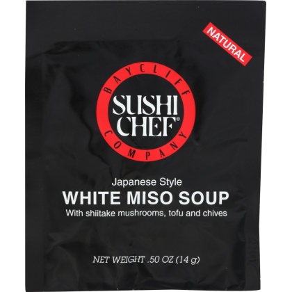 SUSHI CHEF: Japanese Style White Miso Soup, 0.5 oz