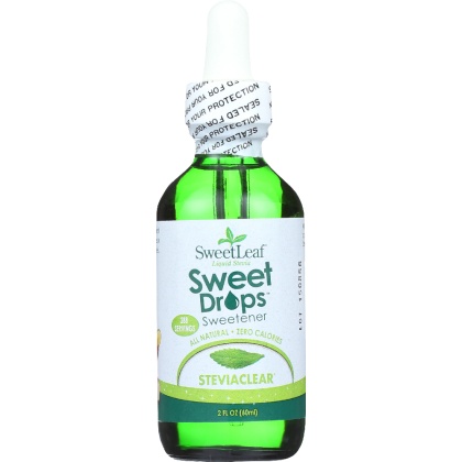 SWEETLEAF STEVIA: Liquid Stevia Sweet Drops Sweetener Steviaclear, 2 oz