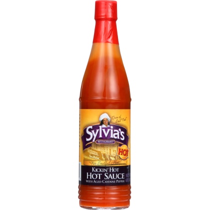 SYLVIAS: Hot Sauce Kicking Hot, 6 oz