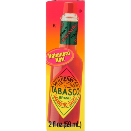 TABASCO: Pepper Habanero Sauce, 2 oz